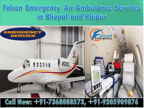 Welcome to Falcon Emergency Air Ambulance Services in Bhopal and Raipur2